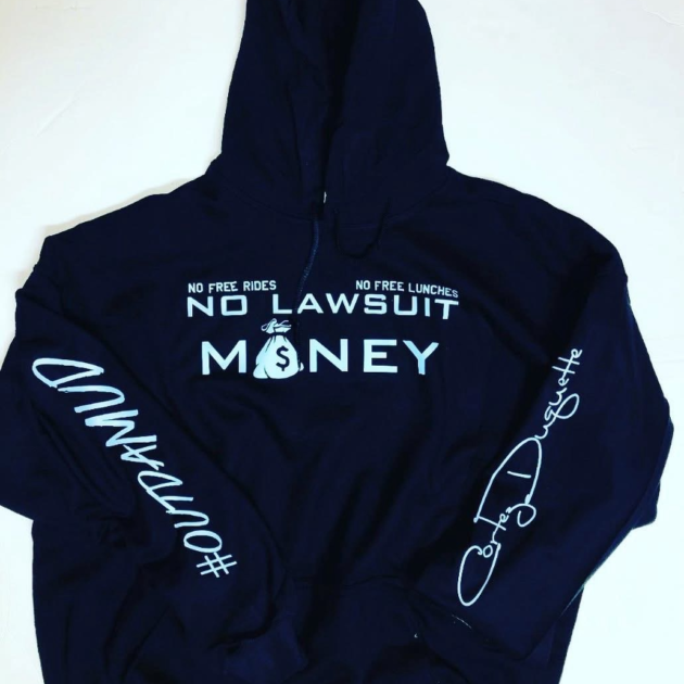 No Lawsuit Money (Blk Blue)